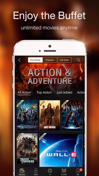 Hollywood TV Screenshot 2 - AppWisp.com