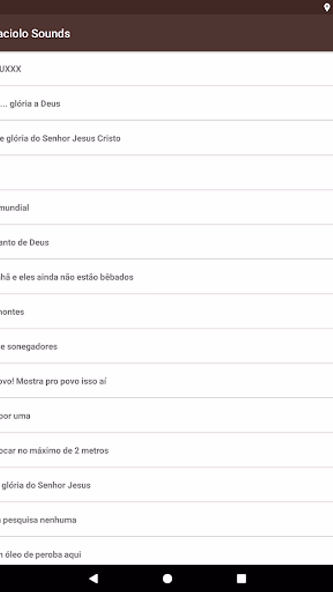 Cabo Daciolo Sounds Screenshot 3 - AppWisp.com Cabo Daciolo Sounds Screenshot 3 - AppWisp.com