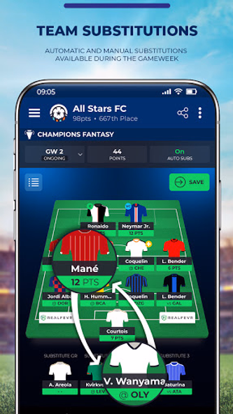 RealFevr - Fantasy Sports Screenshot 4 - AppWisp.com RealFevr - Fantasy Sports Screenshot 4 - AppWisp.com