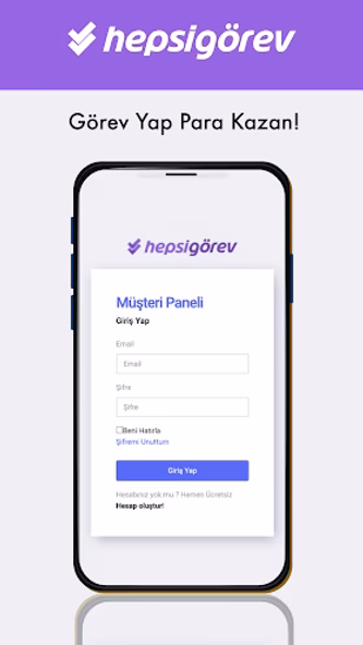 HepsiGörev - Görev Yap Kazan Screenshot 1 - AppWisp.com HepsiGörev - Görev Yap Kazan Screenshot 1 - AppWisp.com
