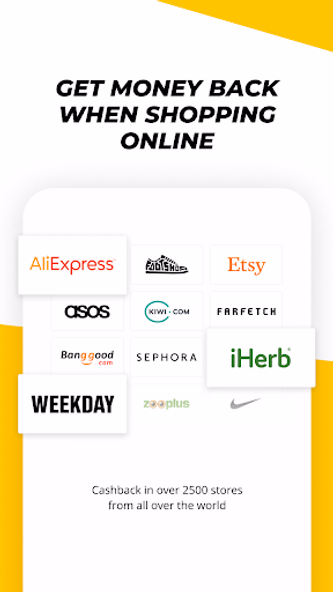 Cashback — LetyShops Screenshot 1 - AppWisp.com Cashback — LetyShops Screenshot 1 - AppWisp.com