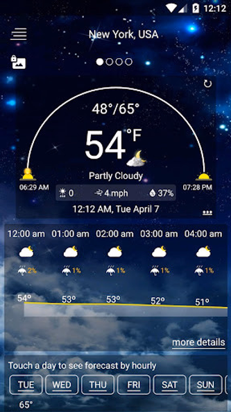 Weather Forecast Screenshot 2 - AppWisp.com Weather Forecast Screenshot 2 - AppWisp.com