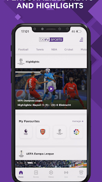 beIN SPORTS Screenshot 2 - AppWisp.com beIN SPORTS Screenshot 2 - AppWisp.com