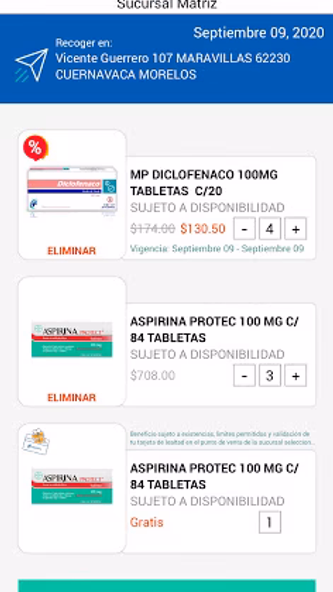 Farmacias Farmapronto Screenshot 1 - AppWisp.com