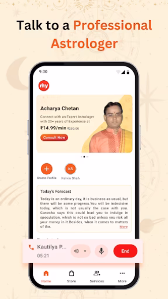 Astrology Chat - My Pandit Screenshot 3 - AppWisp.com Astrology Chat - My Pandit Screenshot 3 - AppWisp.com