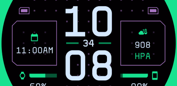 TKS 22 Dotrix Watch Face Header - AppWisp.com TKS 22 Dotrix Watch Face Header - AppWisp.com