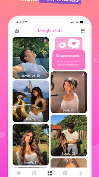 Vibes: Love, Flirt & Hookup Screenshot 3 - AppWisp.com Vibes: Love, Flirt & Hookup Screenshot 3 - AppWisp.com