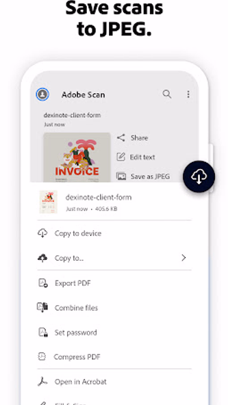 Adobe Scan: PDF Scanner, OCR Screenshot 4 - AppWisp.com Adobe Scan: PDF Scanner, OCR Screenshot 4 - AppWisp.com