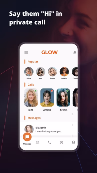 Glow: Video Stream & Friends Screenshot 4 - AppWisp.com Glow: Video Stream & Friends Screenshot 4 - AppWisp.com
