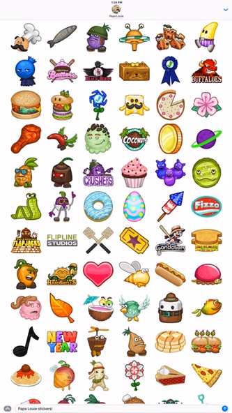Papa Louie Stickers Screenshot 1 - AppWisp.com Papa Louie Stickers Screenshot 1 - AppWisp.com
