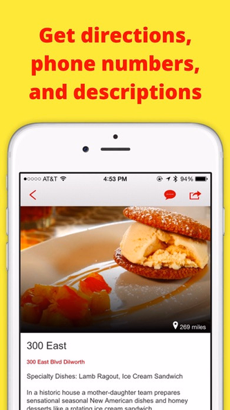 Locator for Diners, Drive-Ins, and Dives Screenshot 2 - AppWisp.com Locator for Diners, Drive-Ins, and Dives Screenshot 2 - AppWisp.com