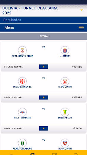 Tigo Sports Bolivia Screenshot 4 - AppWisp.com Tigo Sports Bolivia Screenshot 4 - AppWisp.com