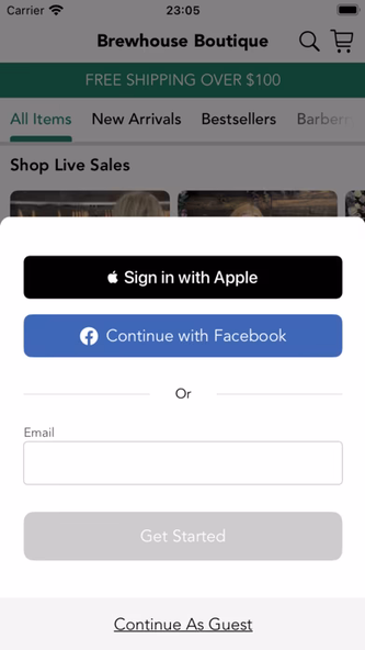 Brewhouse Boutique Screenshot 1 - AppWisp.com Brewhouse Boutique Screenshot 1 - AppWisp.com