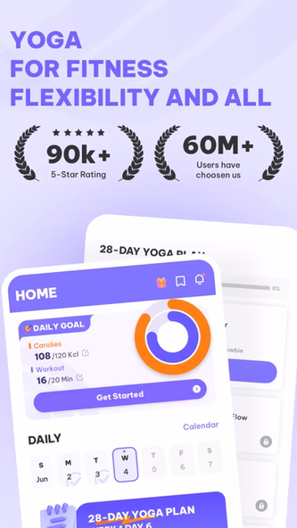 Daily Yoga: Yoga for Fitness® Screenshot 1 - AppWisp.com Daily Yoga: Yoga for Fitness® Screenshot 1 - AppWisp.com