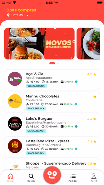 TheLivery - Delivery de Tudo Screenshot 2 - AppWisp.com TheLivery - Delivery de Tudo Screenshot 2 - AppWisp.com