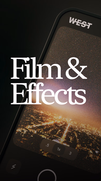 WEST: film & effects Screenshot 1 - AppWisp.com WEST: film & effects Screenshot 1 - AppWisp.com