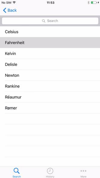 Metric Conversion tool Screenshot 2 - AppWisp.com