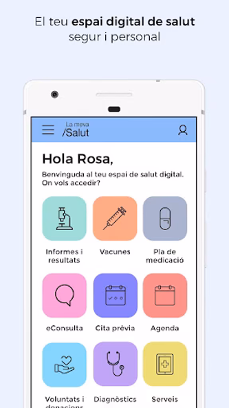 La Meva Salut Screenshot 1 - AppWisp.com La Meva Salut Screenshot 1 - AppWisp.com