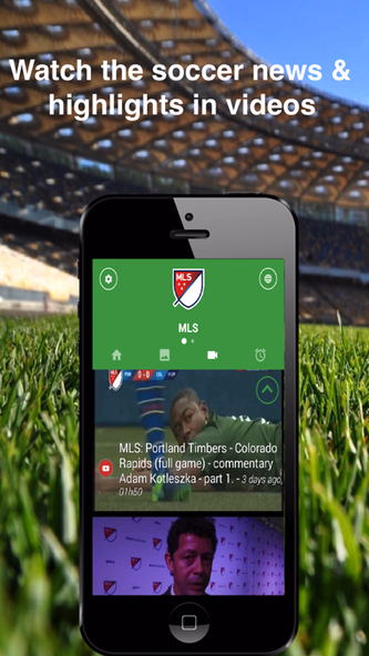 Soccer Addict: News & Alert Screenshot 1 - AppWisp.com Soccer Addict: News & Alert Screenshot 1 - AppWisp.com