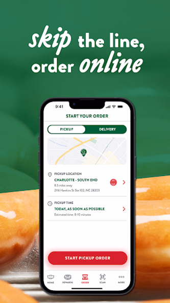 Krispy Kreme Screenshot 2 - AppWisp.com Krispy Kreme Screenshot 2 - AppWisp.com