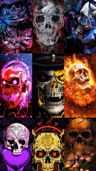 Skull Wallpaper HD Screenshot 3 - AppWisp.com Skull Wallpaper HD Screenshot 3 - AppWisp.com