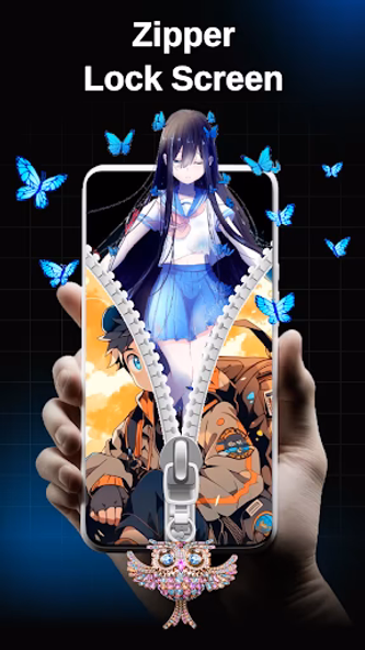 Zipper Lock Screen - ZippyLock Screenshot 1 - AppWisp.com Zipper Lock Screen - ZippyLock Screenshot 1 - AppWisp.com