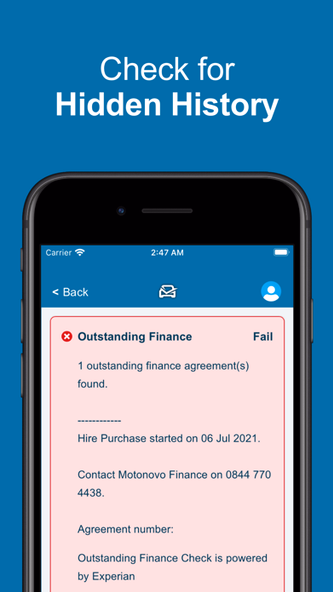 Vehicle Check - Car Tax Check Screenshot 4 - AppWisp.com Vehicle Check - Car Tax Check Screenshot 4 - AppWisp.com