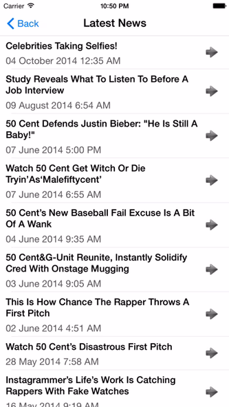 50 Cent Fans Edition Screenshot 4 - AppWisp.com 50 Cent Fans Edition Screenshot 4 - AppWisp.com