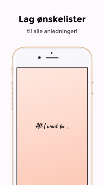 All I Want For Screenshot 2 - AppWisp.com All I Want For Screenshot 2 - AppWisp.com