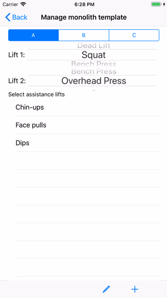 5/3/1 Workout logger - 531 Screenshot 3 - AppWisp.com 5/3/1 Workout logger - 531 Screenshot 3 - AppWisp.com