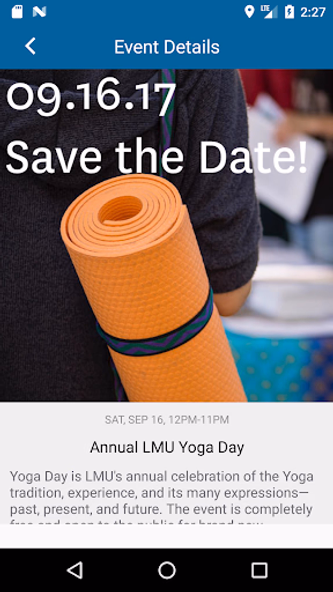 LMU Events Screenshot 2 - AppWisp.com LMU Events Screenshot 2 - AppWisp.com