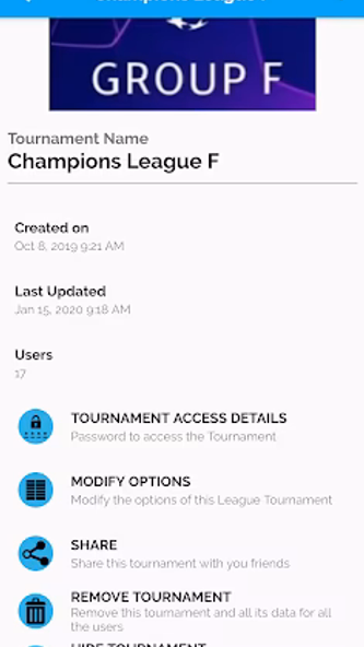 Tournament Manager Screenshot 2 - AppWisp.com Tournament Manager Screenshot 2 - AppWisp.com