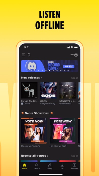 TREBEL Music - Download Songs Screenshot 1 - AppWisp.com TREBEL Music - Download Songs Screenshot 1 - AppWisp.com