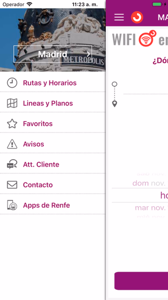 Renfe Cercanias Screenshot 2 - AppWisp.com Renfe Cercanias Screenshot 2 - AppWisp.com