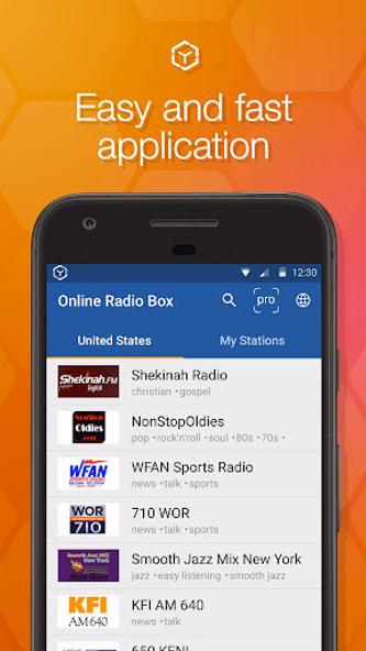 Online Radio Box radio player Screenshot 1 - AppWisp.com Online Radio Box radio player Screenshot 1 - AppWisp.com
