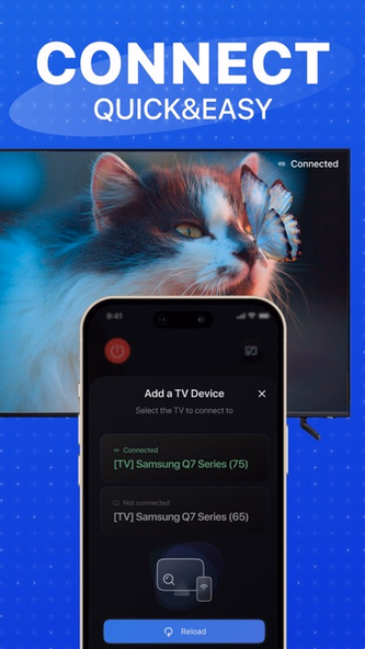 TV Remote for Smart TVs Screenshot 2 - AppWisp.com TV Remote for Smart TVs Screenshot 2 - AppWisp.com