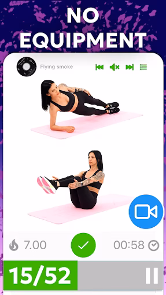 Home Workouts for Women Screenshot 3 - AppWisp.com Home Workouts for Women Screenshot 3 - AppWisp.com