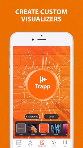 Trapp - Music Visualizer Screenshot 4 - AppWisp.com Trapp - Music Visualizer Screenshot 4 - AppWisp.com