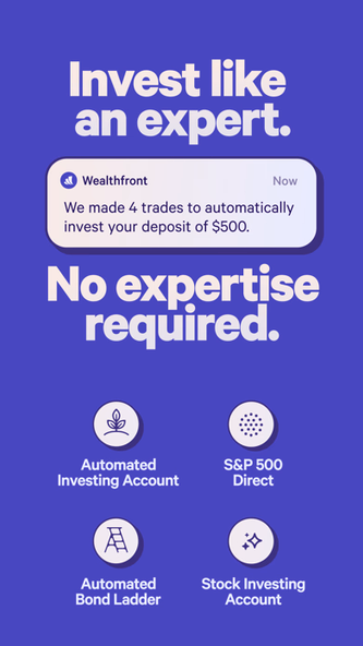 Wealthfront: Save and Invest Screenshot 3 - AppWisp.com Wealthfront: Save and Invest Screenshot 3 - AppWisp.com