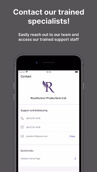 RoadRunner Productions Ltd. Screenshot 3 - AppWisp.com RoadRunner Productions Ltd. Screenshot 3 - AppWisp.com