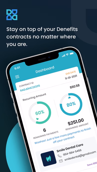 Denefits Customer Screenshot 1 - AppWisp.com Denefits Customer Screenshot 1 - AppWisp.com