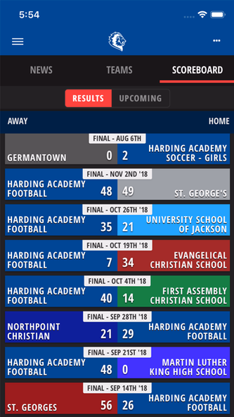 Harding Lions Screenshot 2 - AppWisp.com Harding Lions Screenshot 2 - AppWisp.com