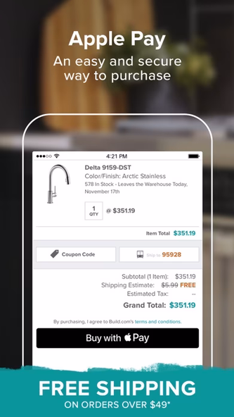 Build.com - Home Improvement Screenshot 4 - AppWisp.com