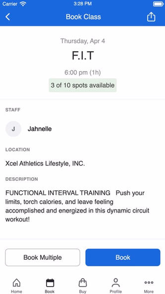 XCEL Athletic Lifestyle Screenshot 3 - AppWisp.com XCEL Athletic Lifestyle Screenshot 3 - AppWisp.com