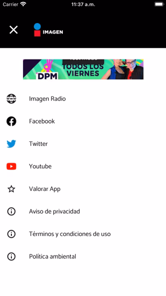 Imagen Radio Screenshot 3 - AppWisp.com Imagen Radio Screenshot 3 - AppWisp.com