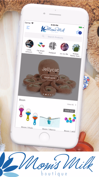 Mom's Milk Boutique Screenshot 1 - AppWisp.com Mom's Milk Boutique Screenshot 1 - AppWisp.com