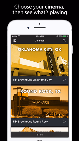Flix Brewhouse Mobile App Screenshot 2 - AppWisp.com Flix Brewhouse Mobile App Screenshot 2 - AppWisp.com