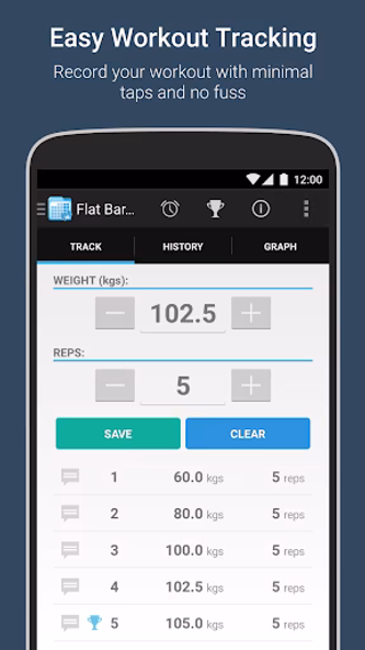 FitNotes - Gym Workout Log Screenshot 2 - AppWisp.com FitNotes - Gym Workout Log Screenshot 2 - AppWisp.com