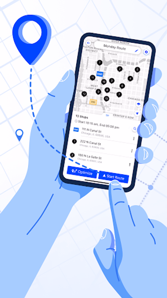 Upper Multi Stop Route Planner Screenshot 1 - AppWisp.com Upper Multi Stop Route Planner Screenshot 1 - AppWisp.com