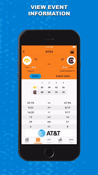 NCAA Women's March Madness Screenshot 4 - AppWisp.com NCAA Women's March Madness Screenshot 4 - AppWisp.com